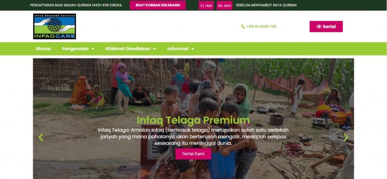 Website Design Infaq Malaysia